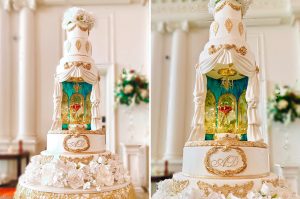 Enchanting Fairytale-Inspired Regal Wedding Cake-Designer Luxury Wedding Cakes by Ana Parzych